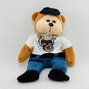 Bk Australia Beanie Kids Patrick Bear Plush 8” Drummer Drum Player Band Toy Doll